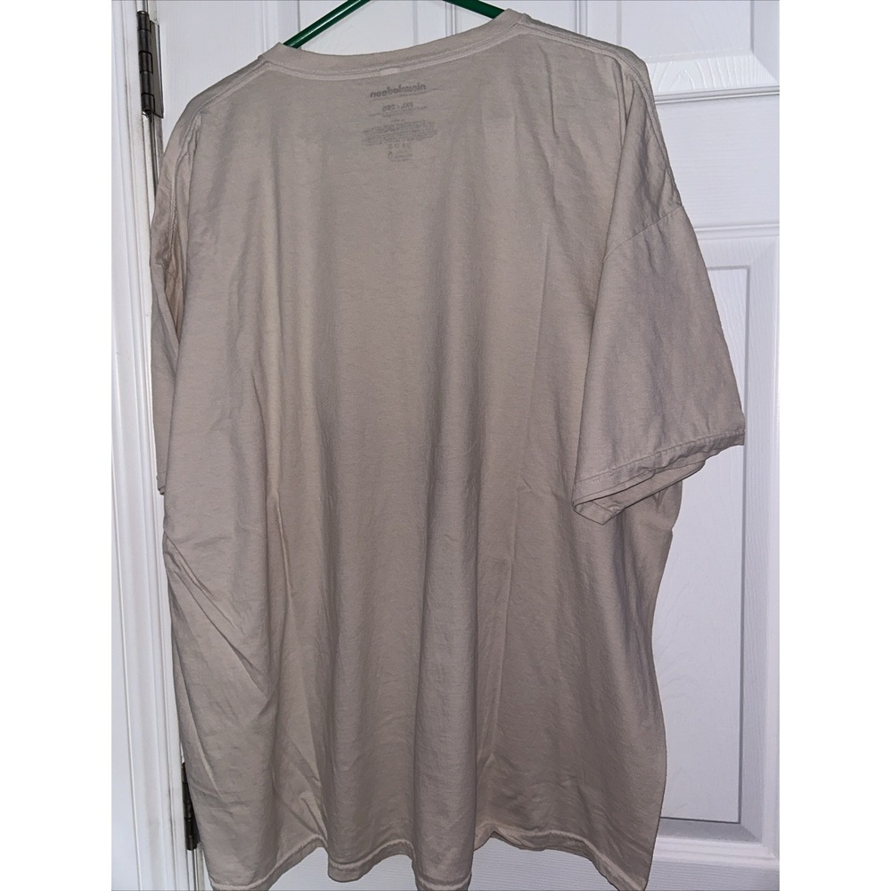 Nikelodeon SpongeBob SquarePants & Patrick Beige Short‎ Sleeve Tshirt Adult 2XL - Picture 3 of 3